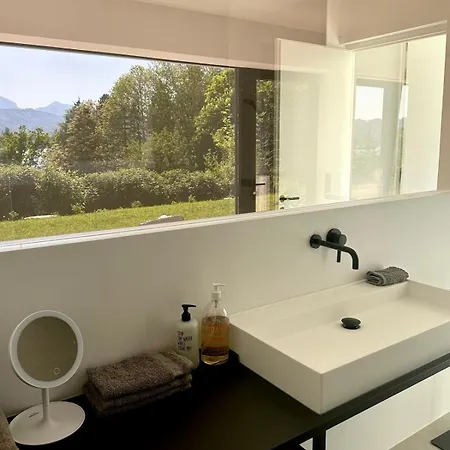 公寓 Traumsee Am Traunsee In Mit 180 Grad See- Und Traunsteinblick