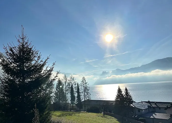 Apartmán Traumsee Am Traunsee In Mit 180 Grad See- Und Traunsteinblick