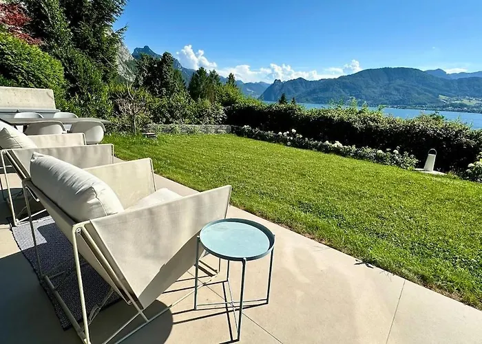 Traumsee Am Traunsee In Mit 180 Grad See- Und Traunsteinblick Appartement Gmunden